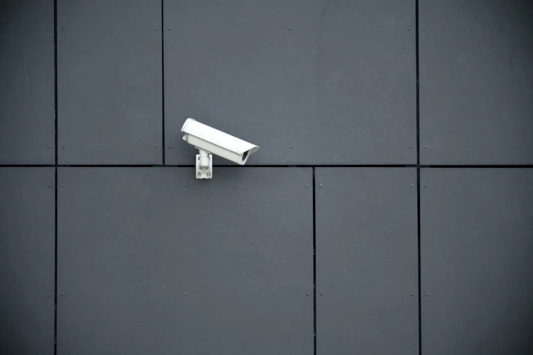 Security camera installation
