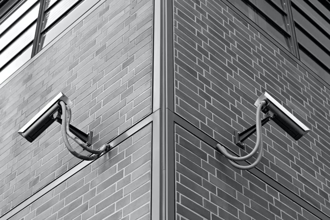 Multiple security cameras